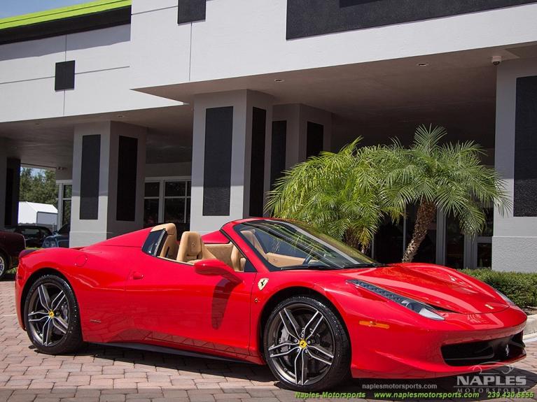 Used 2013 Ferrari 458 for sale Sold at Naples Motorsports Inc - Morgan of Naples in Naples FL 34104 3