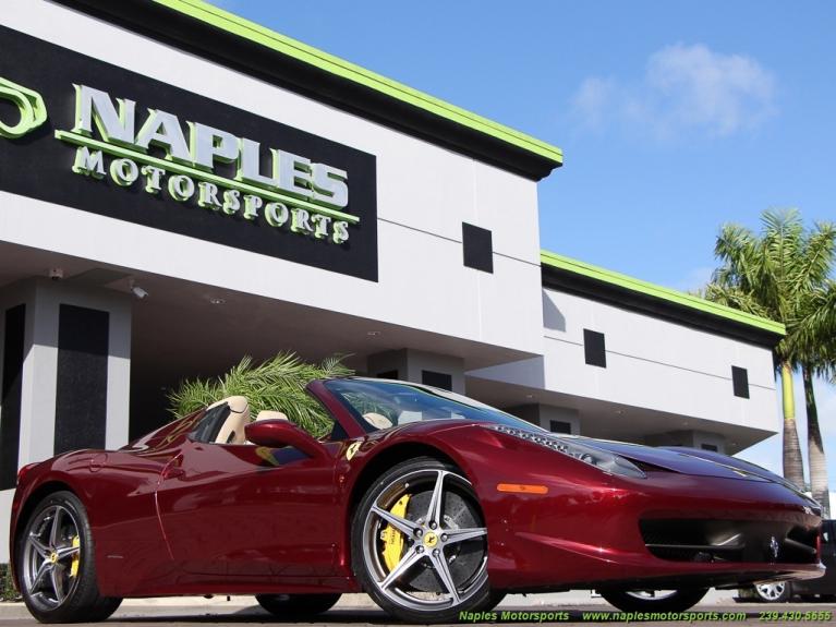 Used 2014 Ferrari 458 for sale Sold at Naples Motorsports Inc - Morgan of Naples in Naples FL 34104 1