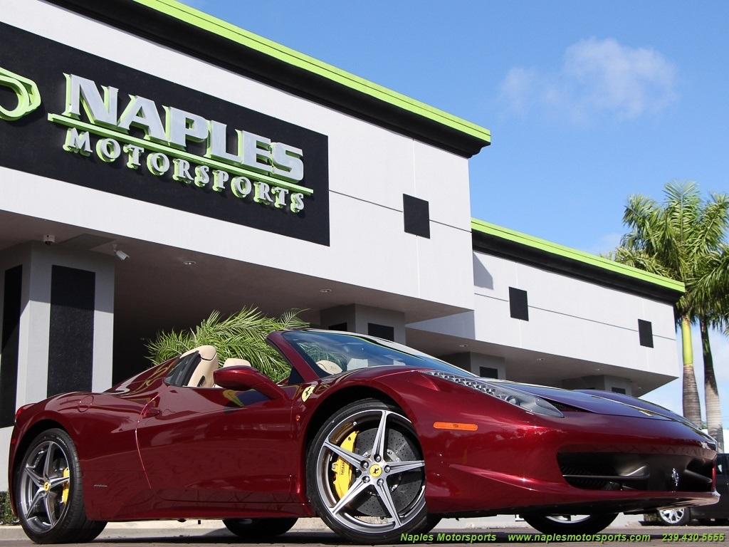 Used 2014 Ferrari 458 for sale Sold at Naples Motorsports Inc - Morgan of Naples in Naples FL 34104 1