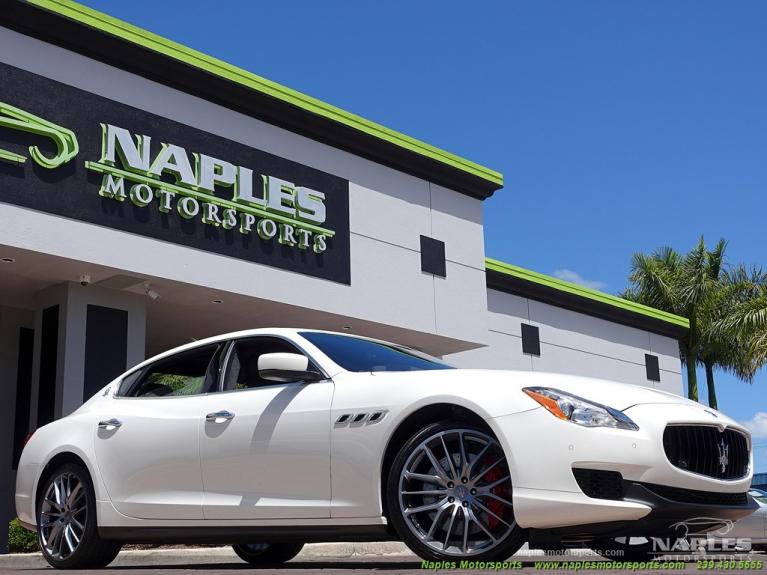 Used 2014 Maserati Quattroporte Sport GT S for sale Sold at Naples Motorsports Inc - Morgan of Naples in Naples FL 34104 1