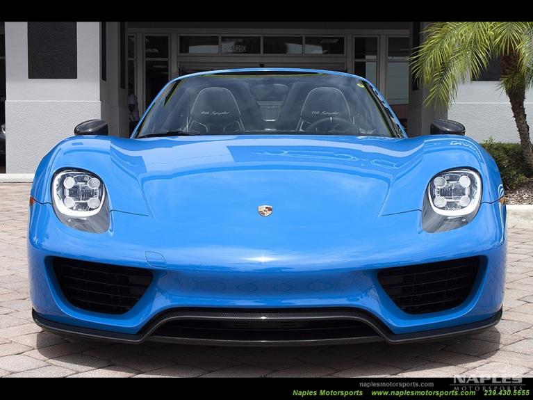 Used 2015 Porsche 918 Spyder Base for sale Sold at Naples Motorsports Inc - Morgan of Naples in Naples FL 34104 4