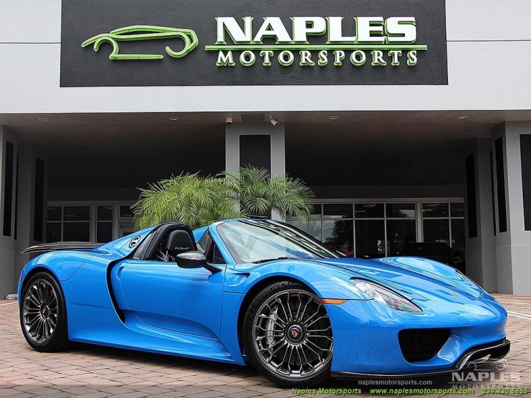 Used 2015 Porsche 918 Spyder Base for sale Sold at Naples Motorsports Inc - Morgan of Naples in Naples FL 34104 5