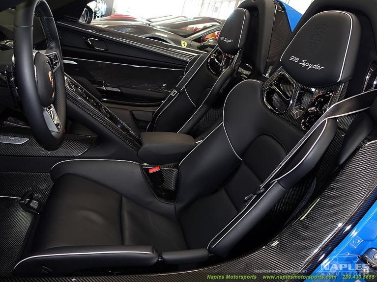 Used 2015 Porsche 918 Spyder Base for sale Sold at Naples Motorsports Inc - Morgan of Naples in Naples FL 34104 6