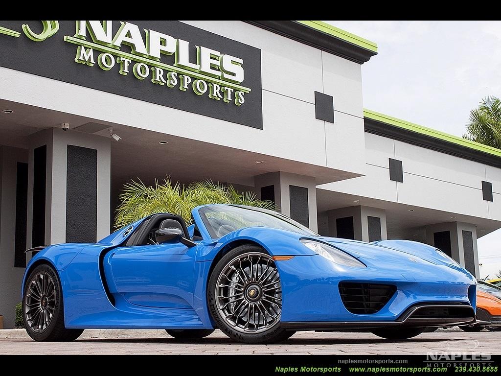 Used 2015 Porsche 918 Spyder Base for sale Sold at Naples Motorsports Inc - Morgan of Naples in Naples FL 34104 1