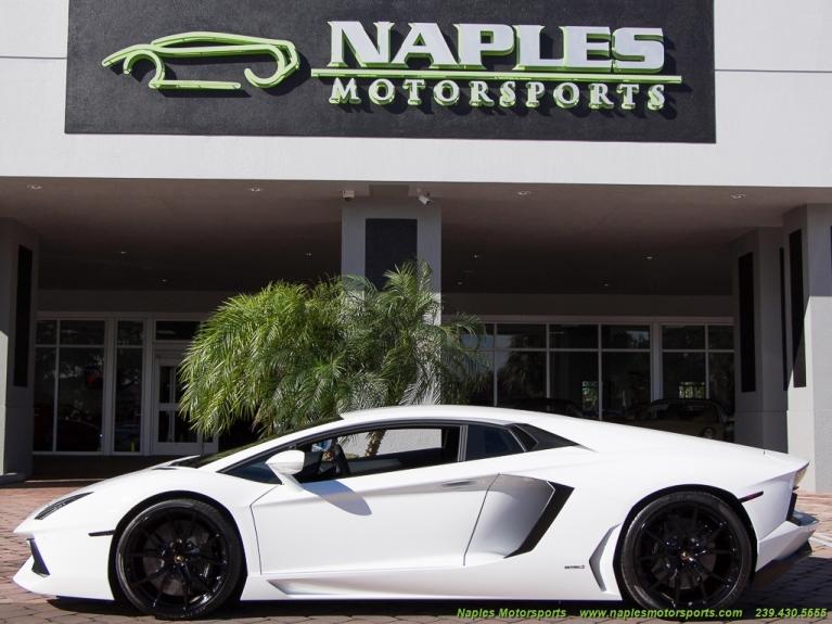 Used 2012 Lamborghini Aventador LP 700-4 for sale Sold at Naples Motorsports Inc - Morgan of Naples in Naples FL 34104 3