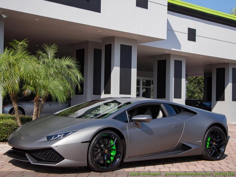 Used 2015 Lamborghini Huracan LP 610-4 for sale Sold at Naples Motorsports Inc - Morgan of Naples in Naples FL 34104 3
