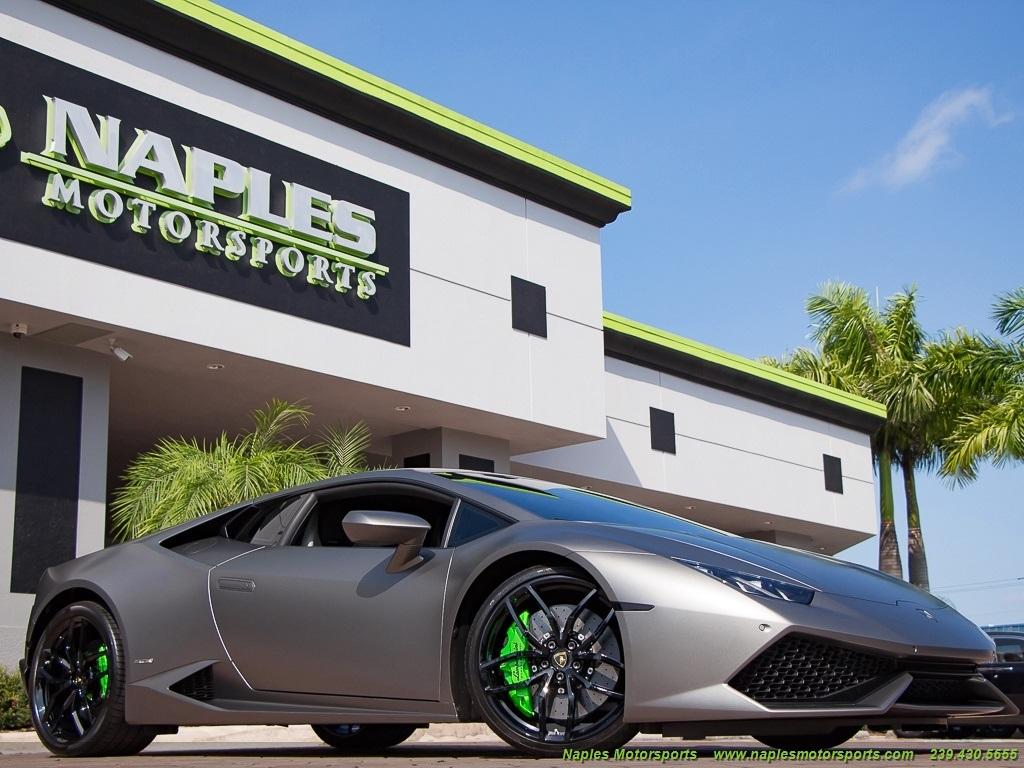 Used 2015 Lamborghini Huracan LP 610-4 for sale Sold at Naples Motorsports Inc - Morgan of Naples in Naples FL 34104 1