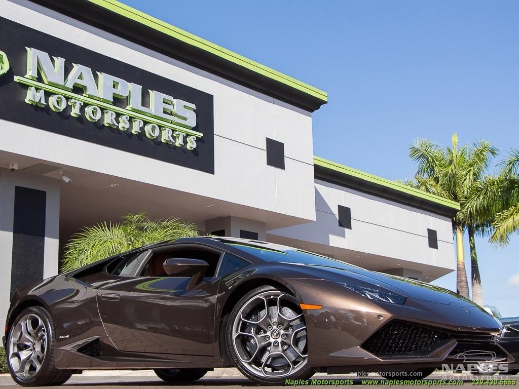 Used 2015 Lamborghini Huracan LP 610-4 for sale Sold at Naples Motorsports Inc - Morgan of Naples in Naples FL 34104 1
