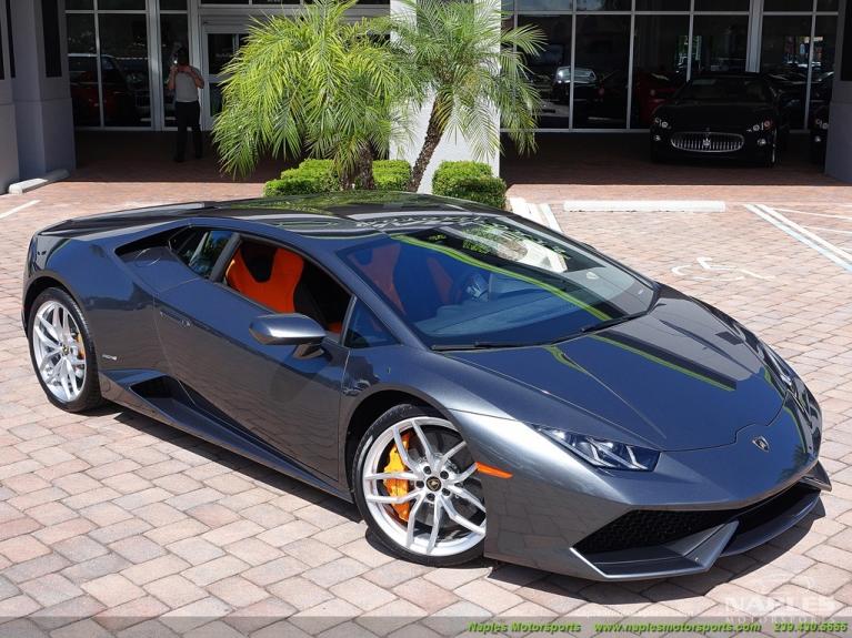 Used 2015 Lamborghini Huracan LP 610-4 for sale Sold at Naples Motorsports Inc - Morgan of Naples in Naples FL 34104 3