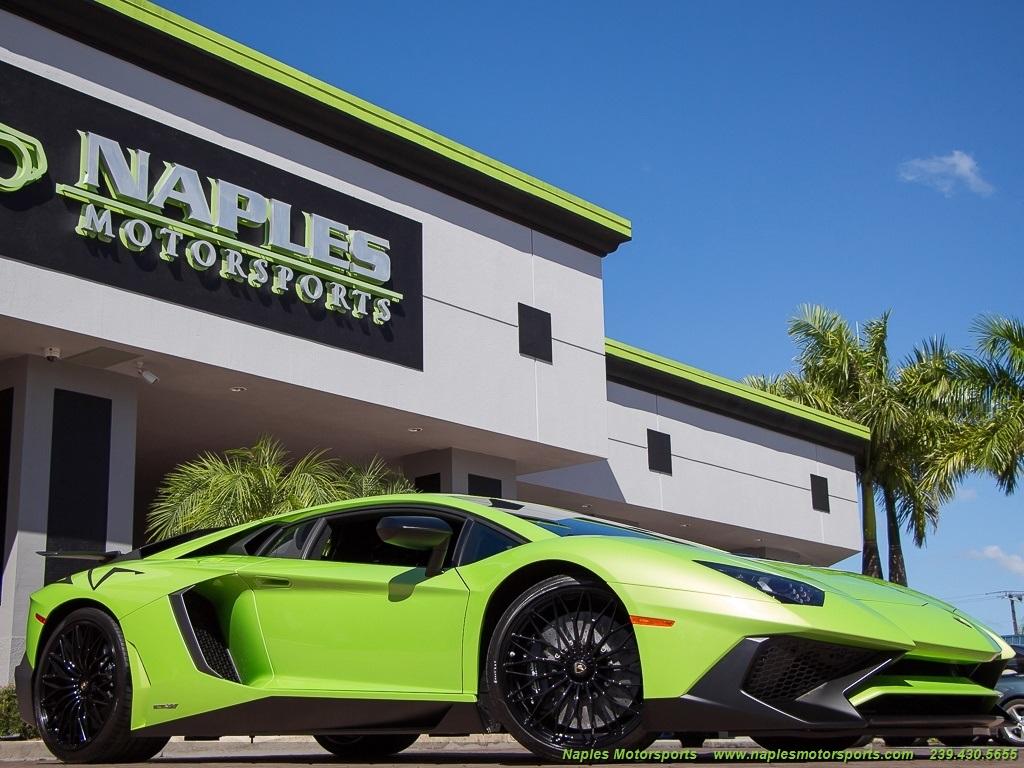 Used 2016 Lamborghini Aventador LP 750-4 SV for sale Sold at Naples Motorsports Inc - Morgan of Naples in Naples FL 34104 1