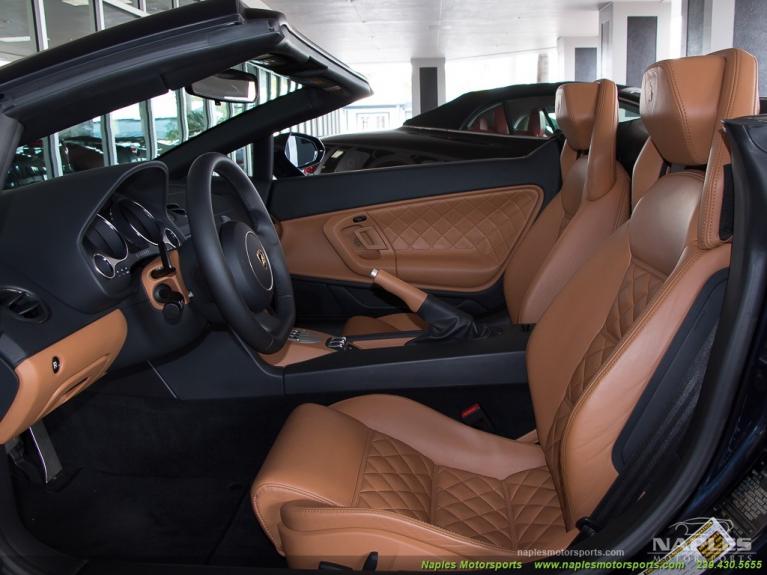 Used 2013 Lamborghini Gallardo LP 560-4 Spyder for sale Sold at Naples Motorsports Inc - Morgan of Naples in Naples FL 34104 2
