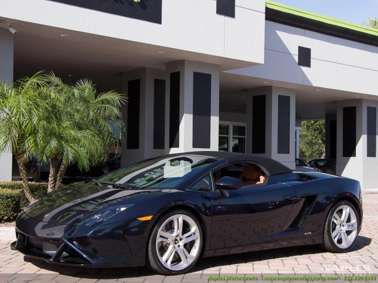 Used 2013 Lamborghini Gallardo LP 560-4 Spyder for sale Sold at Naples Motorsports Inc - Morgan of Naples in Naples FL 34104 3