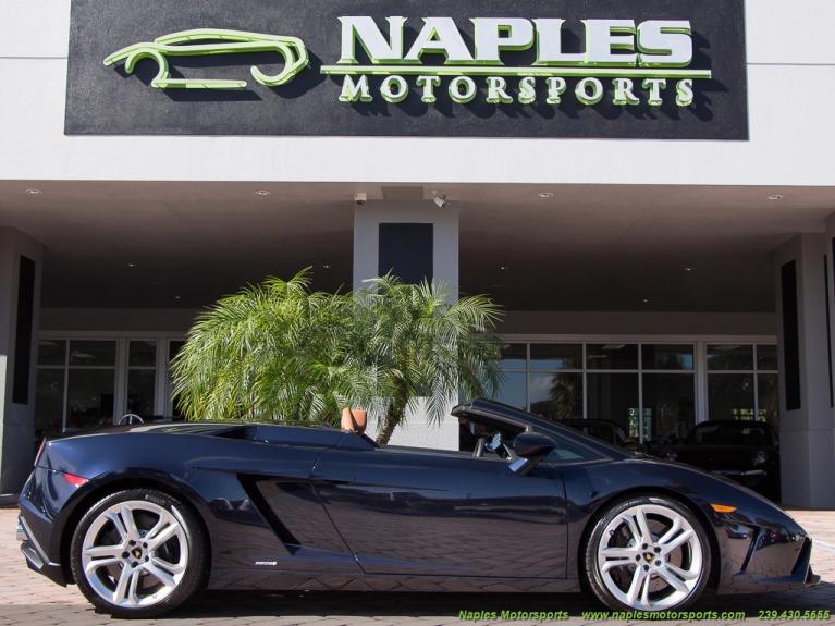 Used 2013 Lamborghini Gallardo LP 560-4 Spyder for sale Sold at Naples Motorsports Inc - Morgan of Naples in Naples FL 34104 4