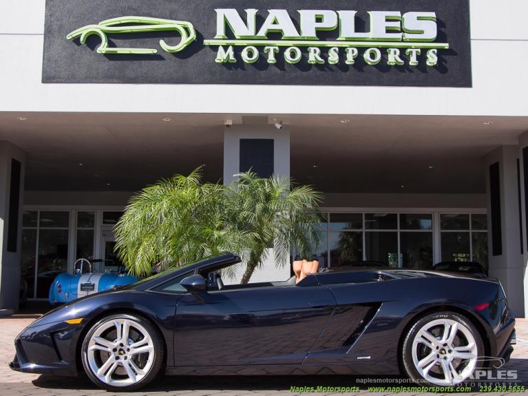 Used 2013 Lamborghini Gallardo LP 560-4 Spyder for sale Sold at Naples Motorsports Inc - Morgan of Naples in Naples FL 34104 5