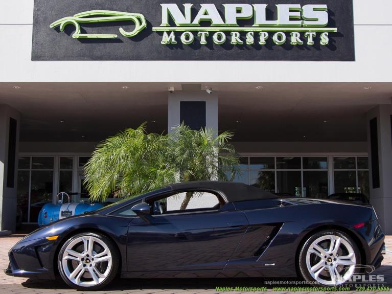 Used 2013 Lamborghini Gallardo LP 560-4 Spyder for sale Sold at Naples Motorsports Inc - Morgan of Naples in Naples FL 34104 6