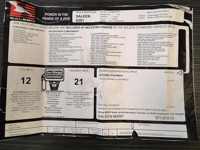 Used 2006 Ford Mustang for sale Sold at Naples Motorsports Inc - Morgan of Naples in Naples FL 34104 6