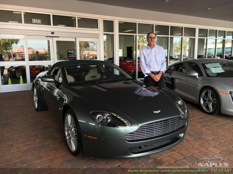 Used 2009 Aston Martin Vantage Roadster for sale Sold at Naples Motorsports Inc - Morgan of Naples in Naples FL 34104 2