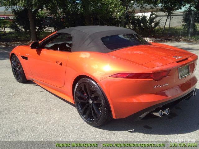 Used 2014 Jaguar F-Type V8 S for sale Sold at Naples Motorsports Inc - Morgan of Naples in Naples FL 34104 4