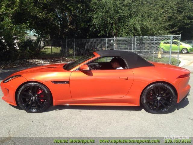 Used 2014 Jaguar F-Type V8 S for sale Sold at Naples Motorsports Inc - Morgan of Naples in Naples FL 34104 1
