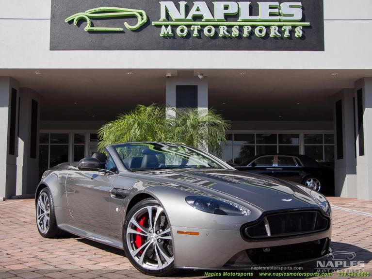 Used 2015 Aston Martin Vantage Roadster for sale Sold at Naples Motorsports Inc - Morgan of Naples in Naples FL 34104 3