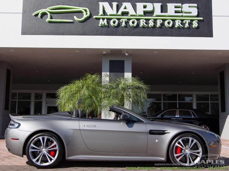Used 2015 Aston Martin Vantage Roadster for sale Sold at Naples Motorsports Inc - Morgan of Naples in Naples FL 34104 4