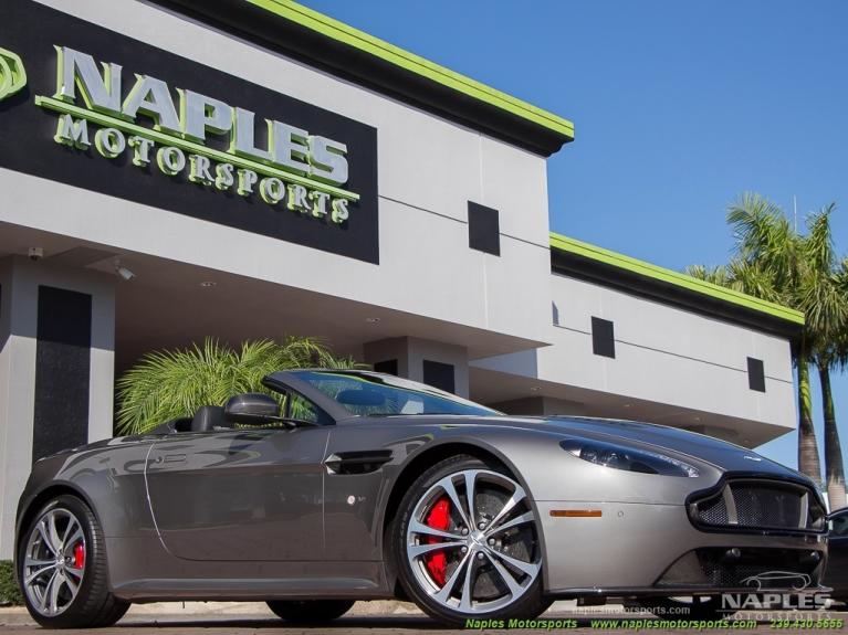 Used 2015 Aston Martin Vantage Roadster for sale Sold at Naples Motorsports Inc - Morgan of Naples in Naples FL 34104 1