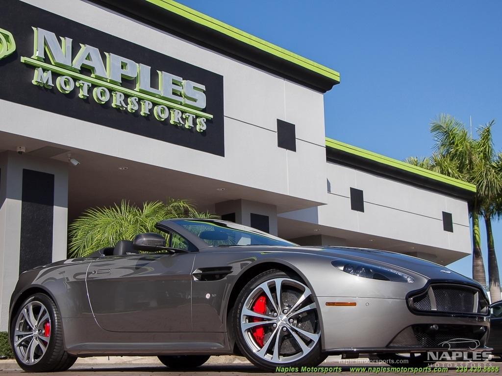 Used 2015 Aston Martin Vantage Roadster for sale Sold at Naples Motorsports Inc - Morgan of Naples in Naples FL 34104 1