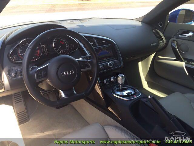 Used 2010 Audi R8 5.2 quattro for sale Sold at Naples Motorsports Inc - Morgan of Naples in Naples FL 34104 2
