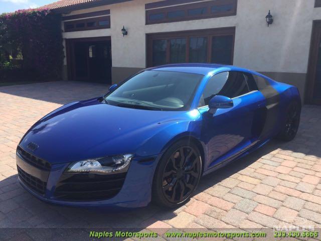 Used 2010 Audi R8 5.2 quattro for sale Sold at Naples Motorsports Inc - Morgan of Naples in Naples FL 34104 1