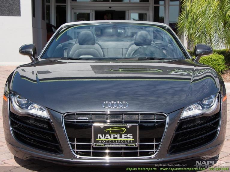 Used 2012 Audi R8 5.2 quattro Spyder for sale Sold at Naples Motorsports Inc - Morgan of Naples in Naples FL 34104 3