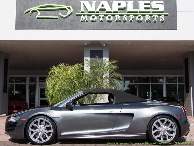 Used 2012 Audi R8 5.2 quattro Spyder for sale Sold at Naples Motorsports Inc - Morgan of Naples in Naples FL 34104 5