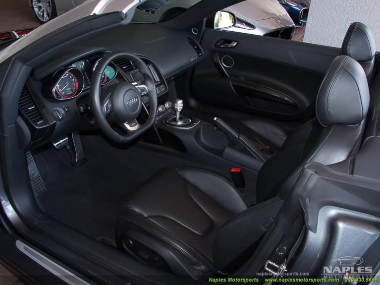 Used 2012 Audi R8 5.2 quattro Spyder for sale Sold at Naples Motorsports Inc - Morgan of Naples in Naples FL 34104 6