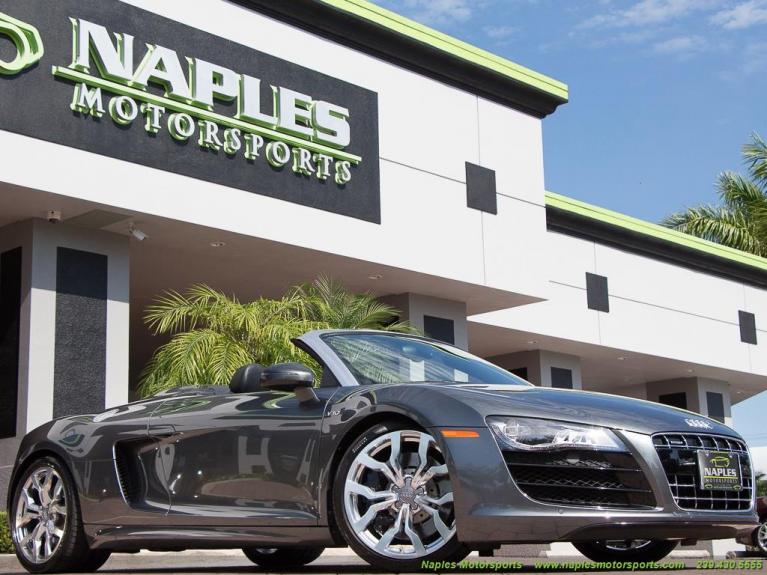 Used 2012 Audi R8 5.2 quattro Spyder for sale Sold at Naples Motorsports Inc - Morgan of Naples in Naples FL 34104 1