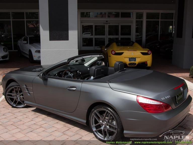 Used 2013 Mercedes-Benz SL-Class SL 550 for sale Sold at Naples Motorsports Inc - Morgan of Naples in Naples FL 34104 4