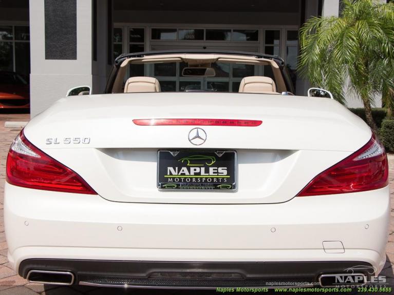 Used 2014 Mercedes-Benz SL-Class SL 550 for sale Sold at Naples Motorsports Inc - Morgan of Naples in Naples FL 34104 4