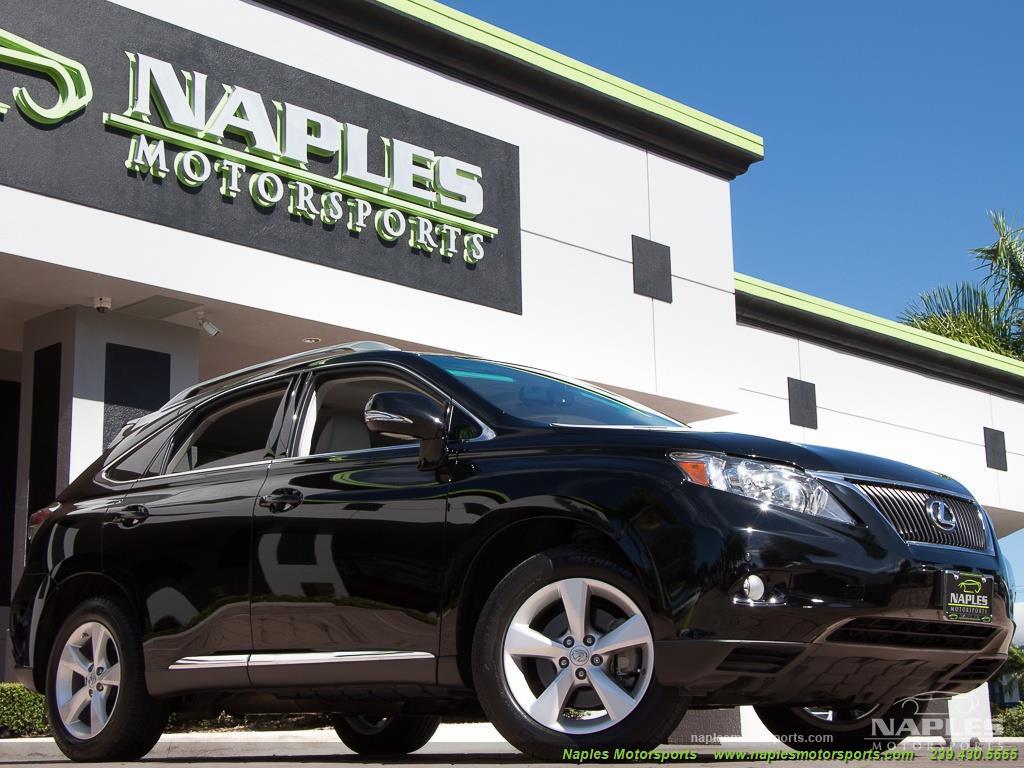 Used 2010 Lexus RX for sale Sold at Naples Motorsports Inc - Morgan of Naples in Naples FL 34104 1