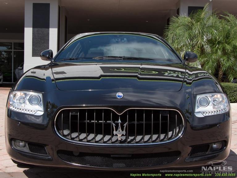 Used 2010 Maserati Quattroporte for sale Sold at Naples Motorsports Inc - Morgan of Naples in Naples FL 34104 3