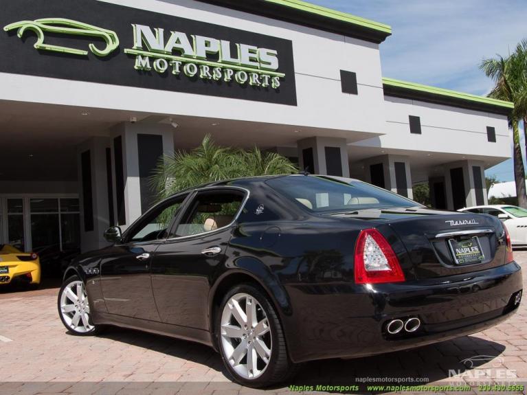 Used 2010 Maserati Quattroporte for sale Sold at Naples Motorsports Inc - Morgan of Naples in Naples FL 34104 6