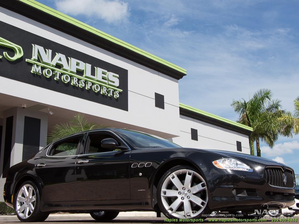 Used 2010 Maserati Quattroporte for sale Sold at Naples Motorsports Inc - Morgan of Naples in Naples FL 34104 1