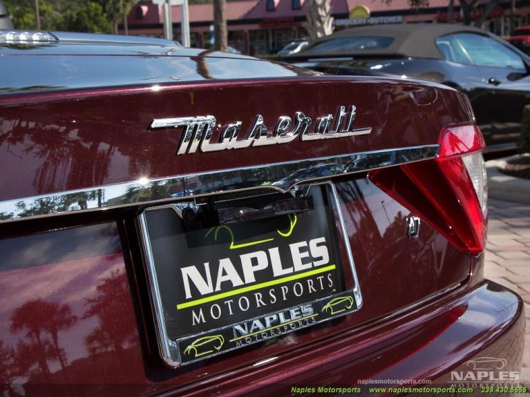 Used 2010 Maserati Gran Turismo for sale Sold at Naples Motorsports Inc - Morgan of Naples in Naples FL 34104 4