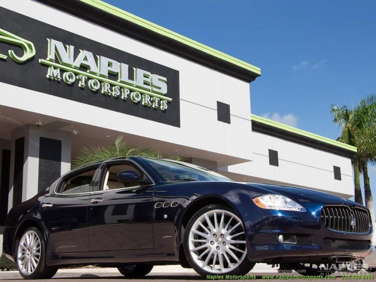 Used 2010 Maserati Quattroporte for sale Sold at Naples Motorsports Inc - Morgan of Naples in Naples FL 34104 3