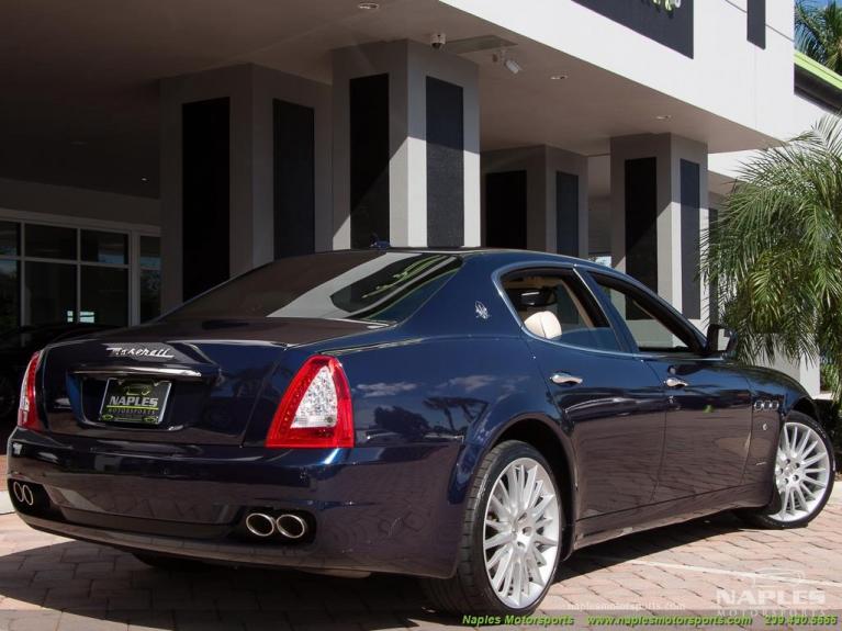 Used 2010 Maserati Quattroporte for sale Sold at Naples Motorsports Inc - Morgan of Naples in Naples FL 34104 5
