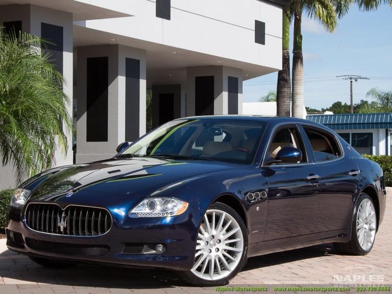 Used 2010 Maserati Quattroporte for sale Sold at Naples Motorsports Inc - Morgan of Naples in Naples FL 34104 6