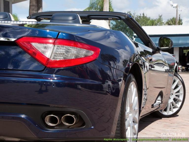 Used 2013 Maserati Gran Turismo for sale Sold at Naples Motorsports Inc - Morgan of Naples in Naples FL 34104 4