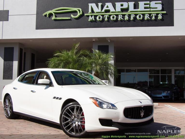 Used 2014 Maserati Quattroporte for sale Sold at Naples Motorsports Inc - Morgan of Naples in Naples FL 34104 4