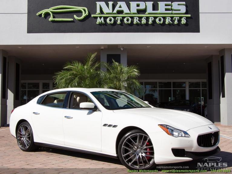 Used 2014 Maserati Quattroporte for sale Sold at Naples Motorsports Inc - Morgan of Naples in Naples FL 34104 1