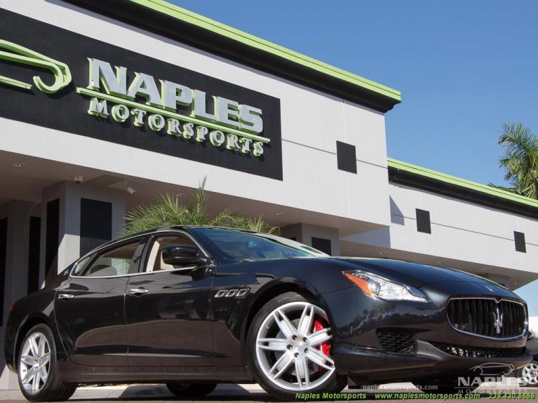 Used 2014 Maserati Quattroporte S Q4 for sale Sold at Naples Motorsports Inc - Morgan of Naples in Naples FL 34104 3