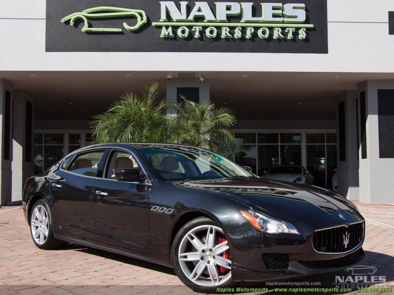 Used 2014 Maserati Quattroporte S Q4 for sale Sold at Naples Motorsports Inc - Morgan of Naples in Naples FL 34104 1