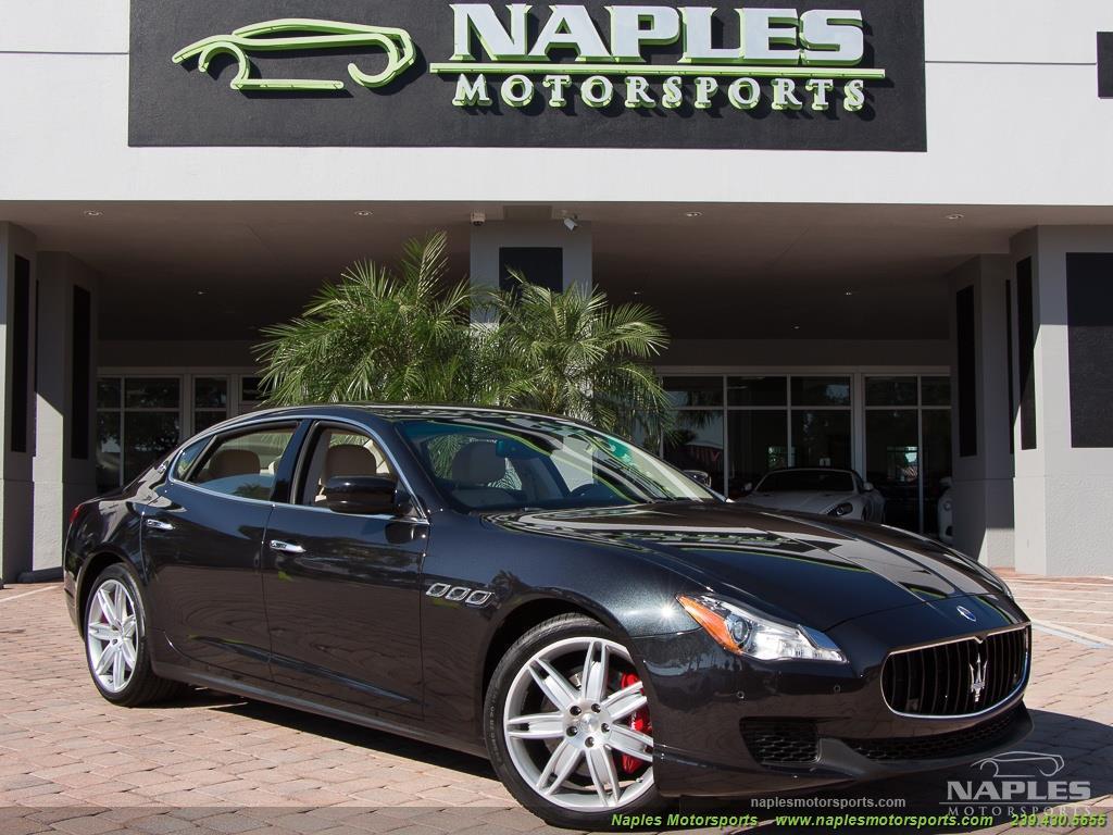 Used 2014 Maserati Quattroporte S Q4 for sale Sold at Naples Motorsports Inc - Morgan of Naples in Naples FL 34104 1