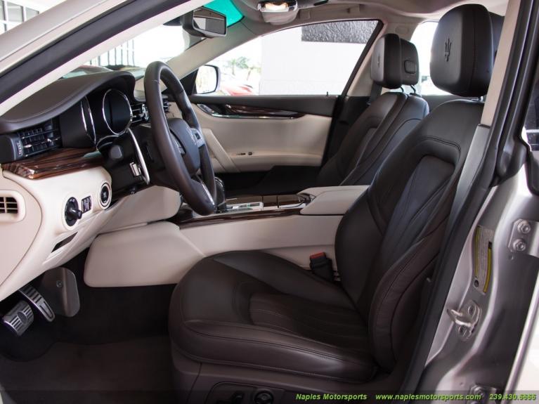Used 2014 Maserati Quattroporte Sport GT S for sale Sold at Naples Motorsports Inc - Morgan of Naples in Naples FL 34104 2